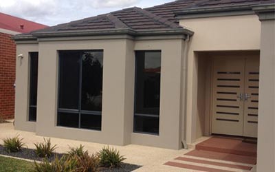 A house in Perth that is fully tinted